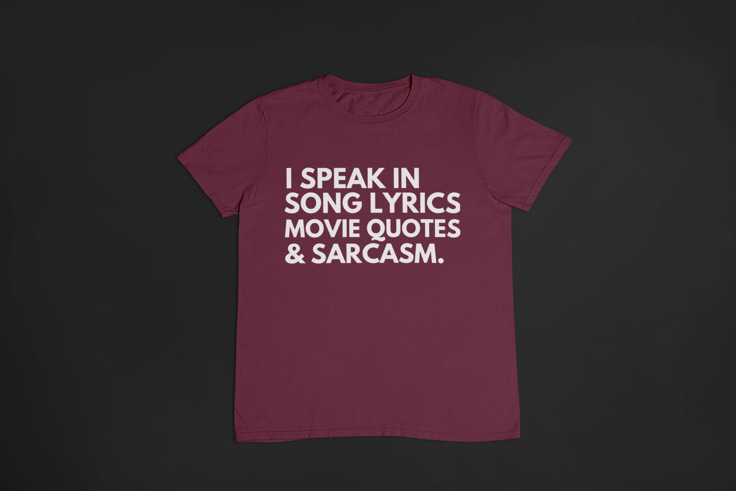 I Speak Song Lyrics  T-Shirt, Hoody or Sweatshirt.