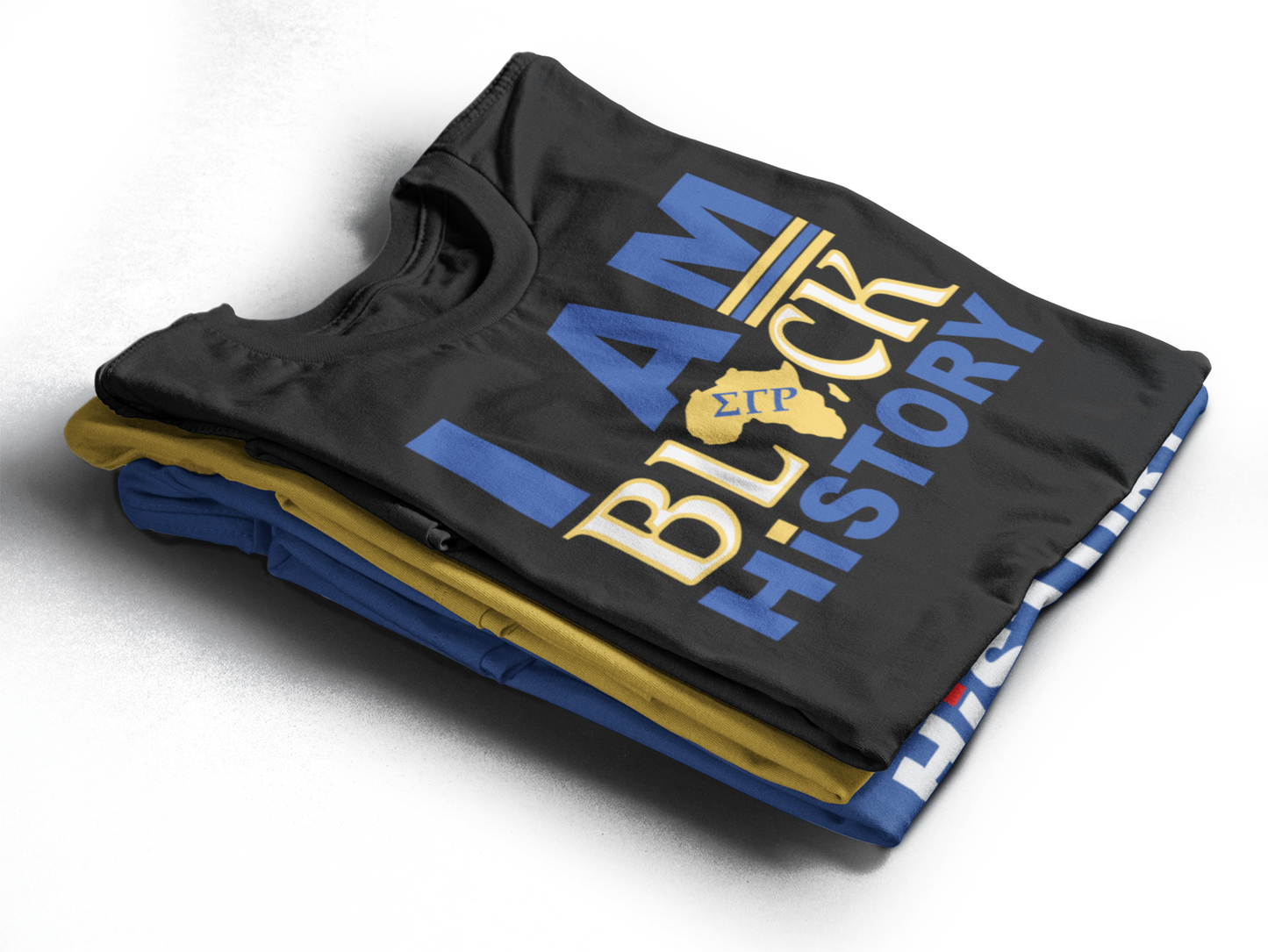 Black History: Sorority themed I AM Black History T-Shirt, Hoody or Sweatshirt.