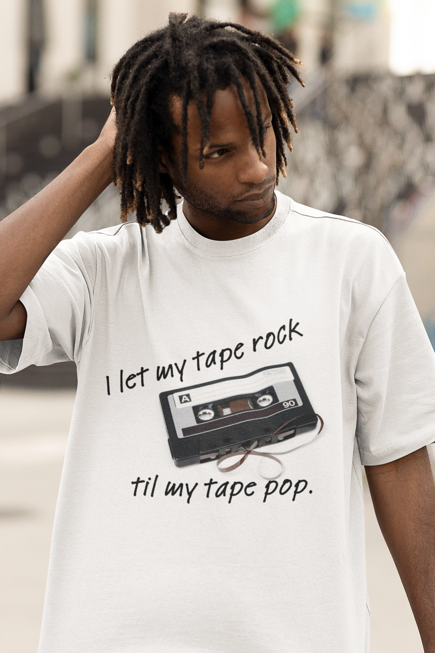 I let my tape rock T-Shirt, Hoody or Sweatshirt.