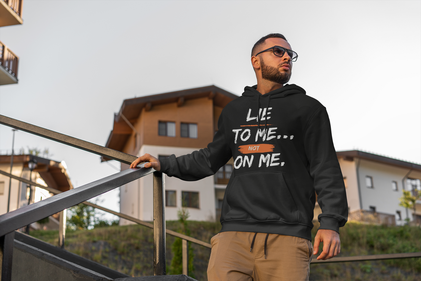 Lie to me not on me graphic T-shirt, Hoody or Sweatshirt