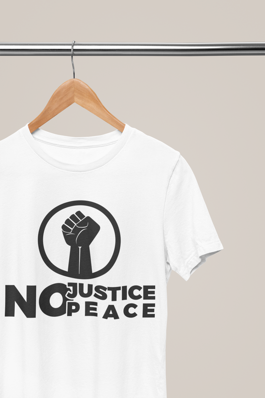 Black History: No Justice, No Peace T-Shirt, Hoody or Sweatshirt.